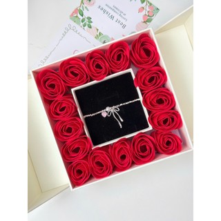Hộp Quà Tặng Hoa Hồng Chormic Jewelry, Quà Tặng Sinh Nhật, Valentine Mia Rose