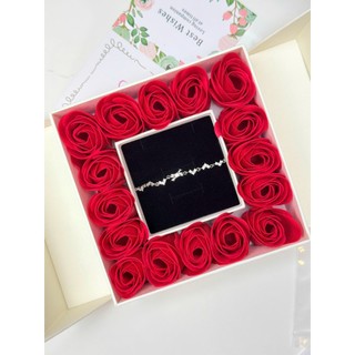 Hộp Quà Tặng Hoa Hồng Chormic Jewelry, Quà Tặng Sinh Nhật, Valentine Mia Rose