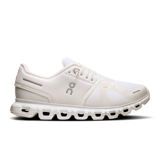 ON - ON CLOUD 6 W - ALL WHITE - 3WF10061200 - Giày chạy bộ thành phố NỮ