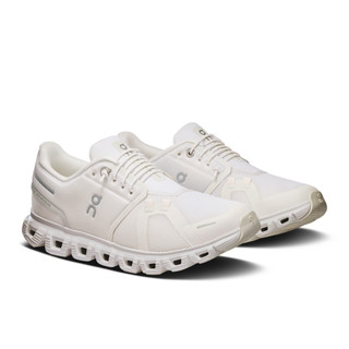 ON - ON CLOUD 6 W - ALL WHITE - 3WF10061200 - Giày chạy bộ thành phố NỮ
