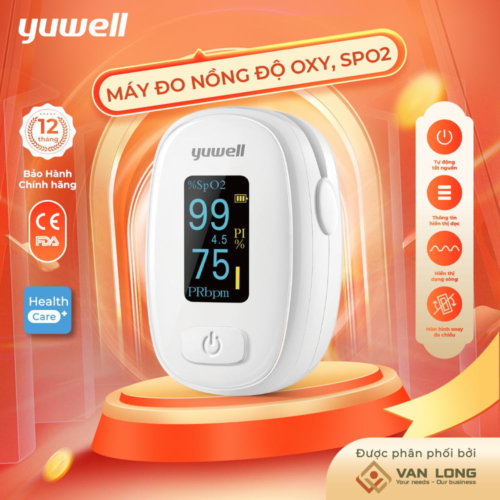 Máy đo nồng độ oxy trong máu Spo2 Yuwell YX306 | Shopee Việt Nam
