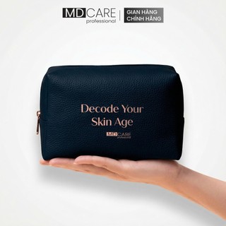 [QUÀ TẶNG KHÔNG BÁN] Túi da đựng mỹ phẩm MD CARE Professional