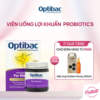 [CHÍNH HÃNG] Viên uống bổ sung lợi khuẩn Optibac Probiotics men vi sinh cho phụ nữ hộp 14/30/90 viên