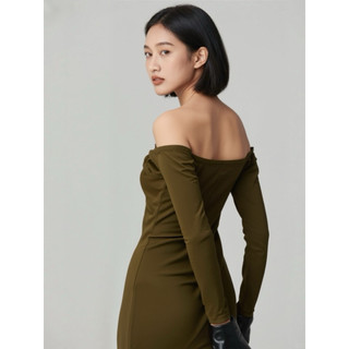 Đầm body trễ vai FOREVER 21