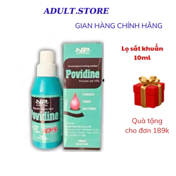 Dung dịch vệ sinh Povidine sát khuẩn âm đạo - Lọ 125ml