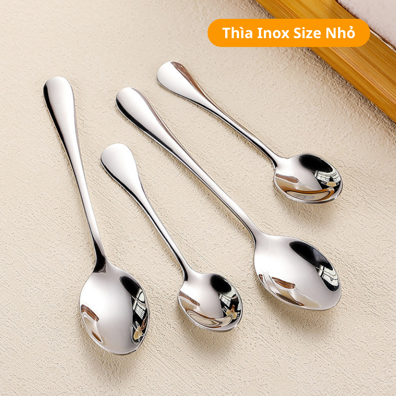Muỗng Thìa Inox Nhỏ KOOBEE – Thìa Cà Phê, Múc Gia Vị, Muối, Bột, Nước Chấm, Ăn Sữa Chua, Tráng Miệng 1010