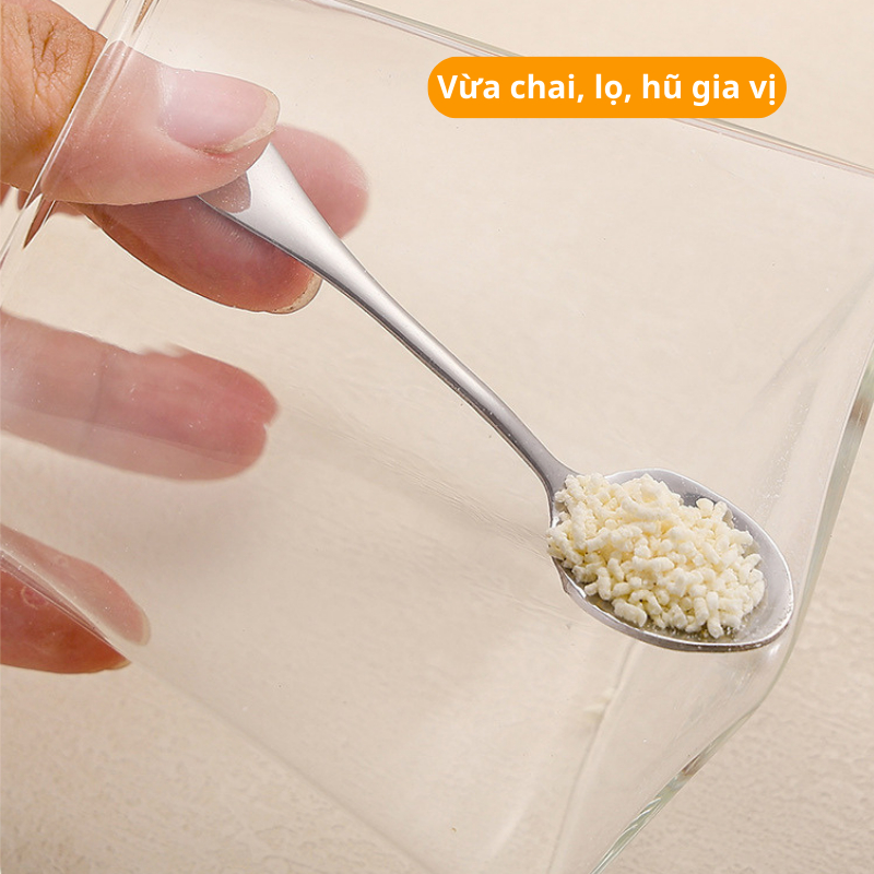 Muỗng Thìa Inox Nhỏ KOOBEE – Thìa Cà Phê, Múc Gia Vị, Muối, Bột, Nước Chấm, Ăn Sữa Chua, Tráng Miệng 1010