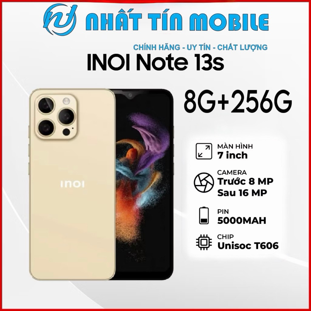 INOI Note 13S (8G+256G)- Cam Kết Chính Hãng | Shopee Việt Nam