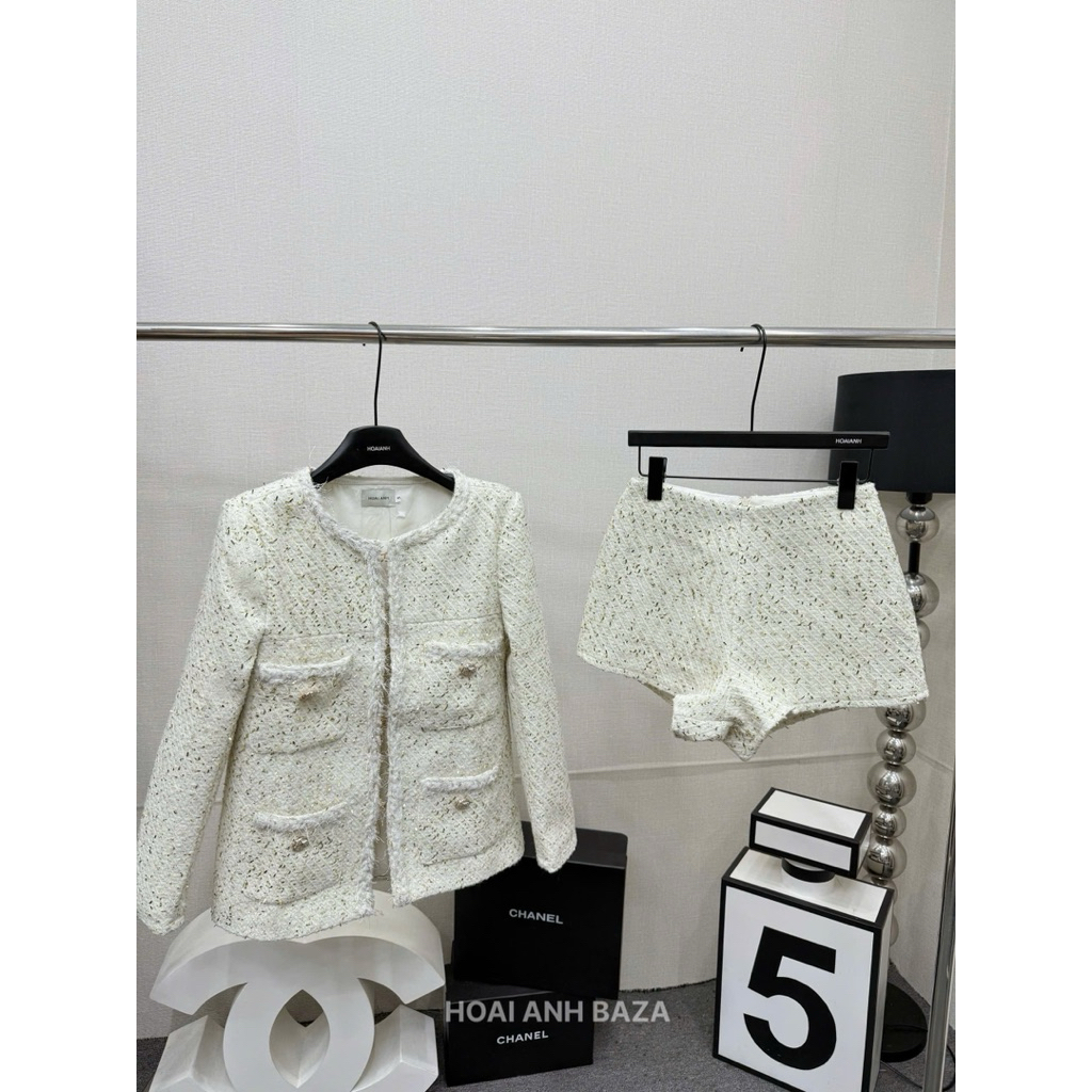 Set dạ viền 2 món hàng ép mùng có lót bên trong mặc đám cưới, tiệc siêu sang SM
