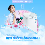 ( BẢN MỚI ) Máy giặt mini ECOMIX PLUS 4,5-5,5 kg  (mua 1 chân đế ) Hẹn giờ ,vắt sấy khô khử khuẩn tự độ — ảnh 4