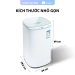 ( BẢN MỚI ) Máy giặt mini ECOMIX PLUS 4,5-5,5 kg  (mua 1 chân đế ) Hẹn giờ ,vắt sấy khô khử khuẩn tự độ — ảnh 3