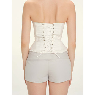 Quần short nữ MONÁ ôm dáng thanh lịch chất kate - STONY SHORTS