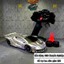 Xe mini Drift điều khiển từ xa 4WD Lambo Silver, GTR 1/24 - 25km/h có điều tốc - có loại gyro, servo