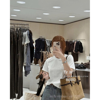 Áo Phông Trơn Cổ Tròn Chuẩn Miêu S-sun