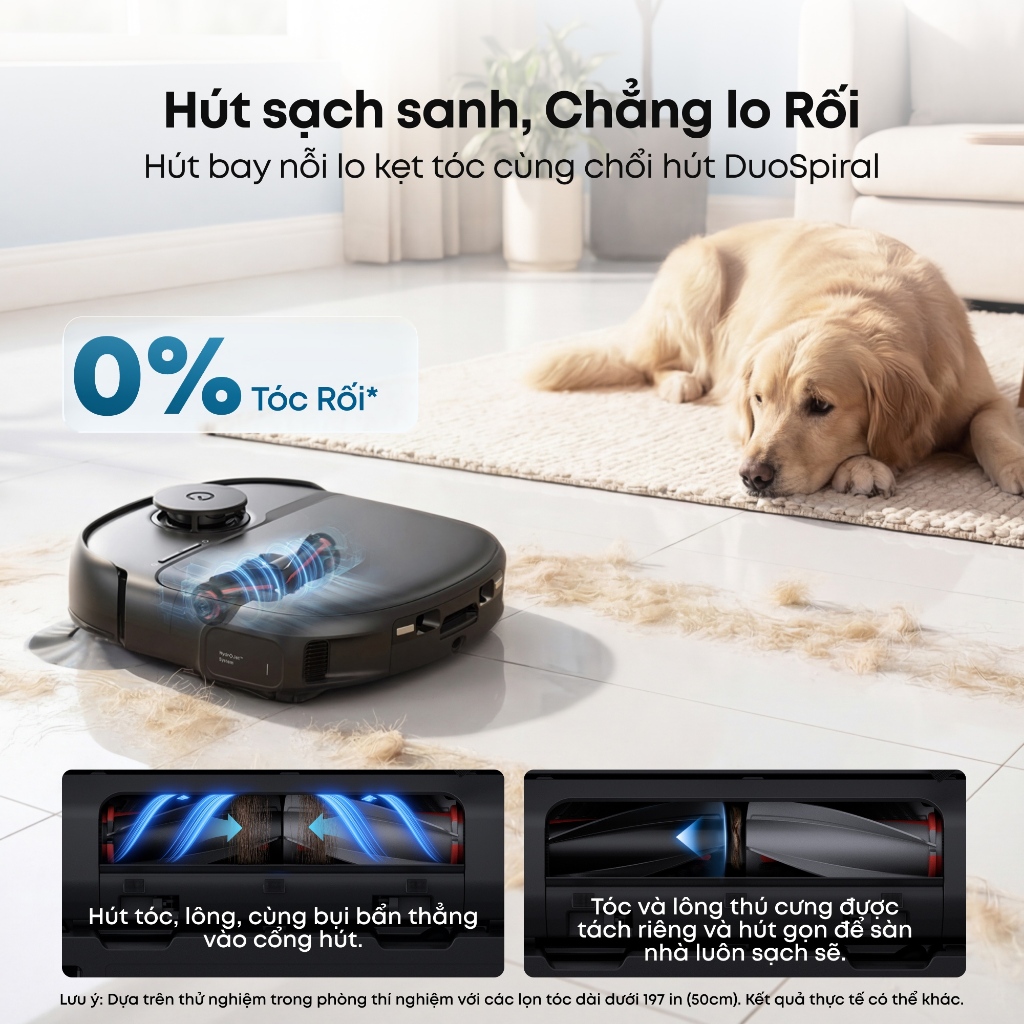 Robot hút bụi lau nhà Eufy Omni C28 15,000 PA, con lăn lau sạch liên tục,tự giặt sấy giẻ,BH 24 Tháng | BigBuy360 - bigbuy360.vn