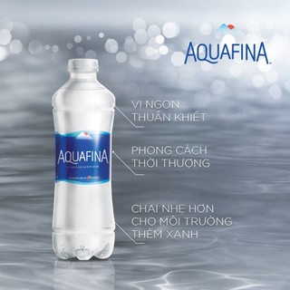 [SALE 15.7] Thùng 24 Chai Nước tinh khiết Aquafina (355ml/chai)