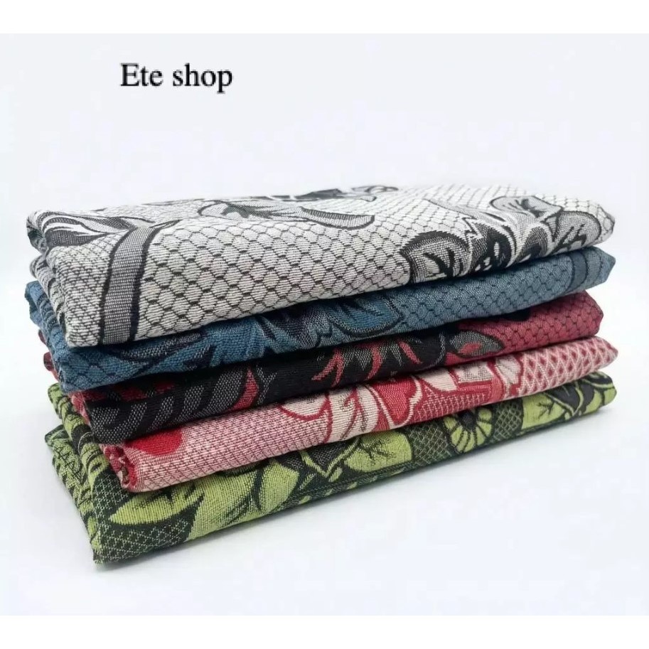 Mền chỉ Hoa mẫu đơn, 1m6x2m, nặng 900g, Chăn mền hè, 100% Cotton