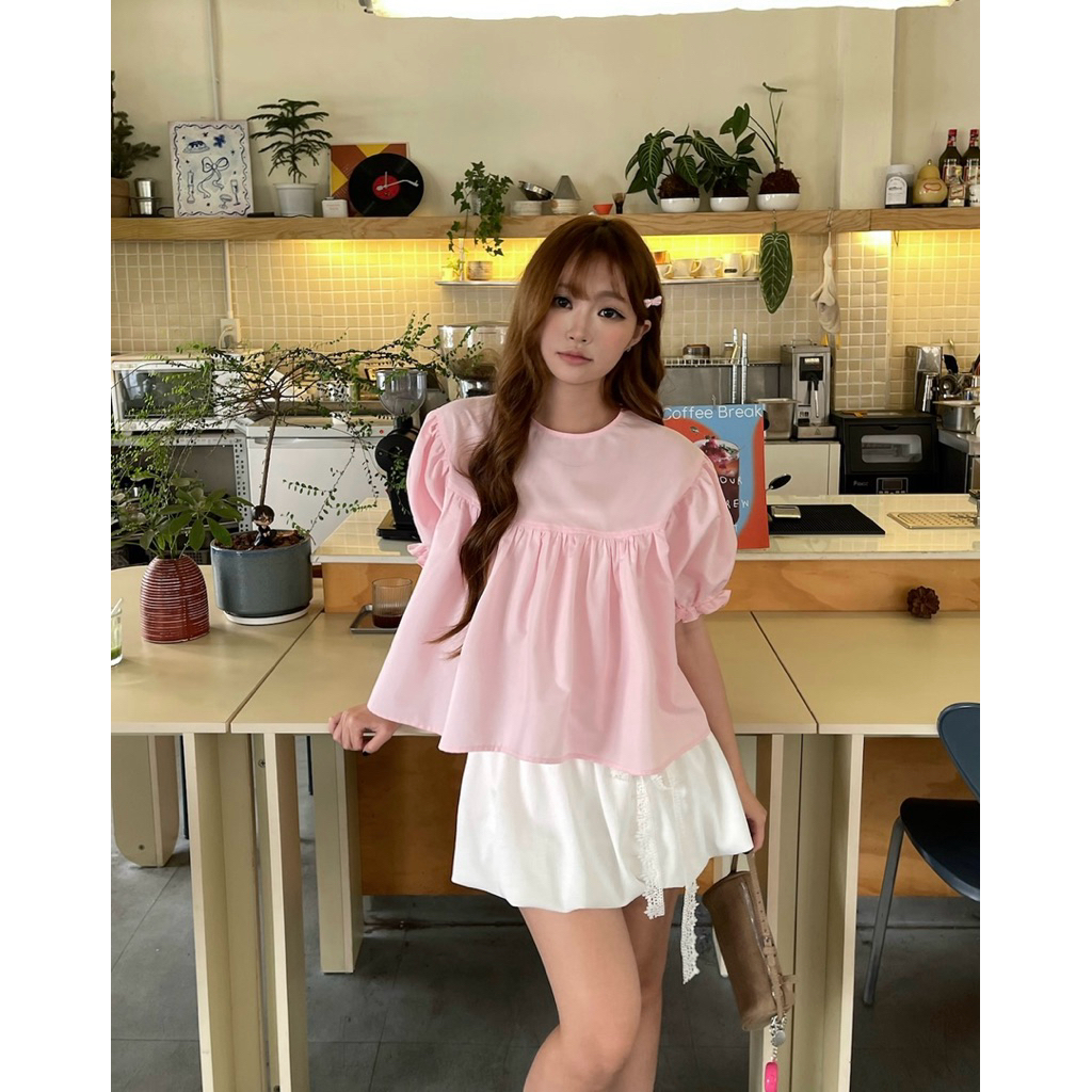 Jelly.stu - Candy Top - Áo babydoll dáng xoè | Shopee Việt Nam