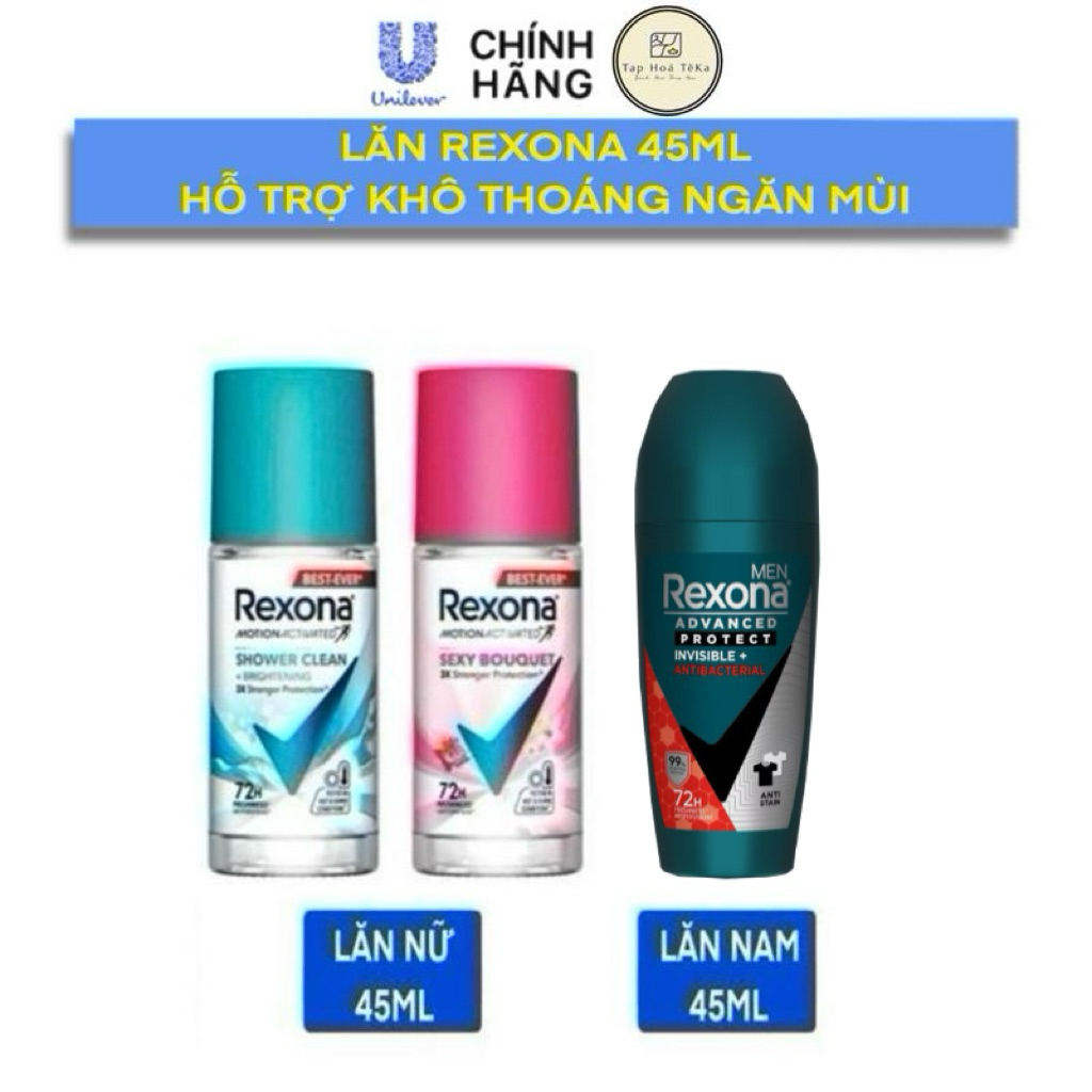 Rexona - Giá Tốt, Miễn Phí Vận Chuyển, Đủ Loại | Shopee Việt Nam