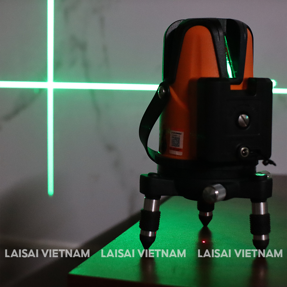 Máy Cân Bằng Laser 5 Tia Xanh LAISAI LSG640SLD, Pin 2200 mAh – XOAY 360 độ, CHÍNH HÃNG, BH 12 THÁNG
