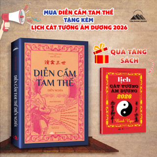 Sách - Diễn Cầm Tam Thế Diễn Nghĩa + Tặng Lịch Cát Tường Bính Ngọ 2026 - Dương Công Hầu - Bản Quyền Tiên Phong Books