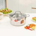 Bộ 3 nồi Inox 304 3 lớp đúc liền khối KALPEN SCHRITT SC1 size 16-20-24cm hàng chính hãng — ảnh 5