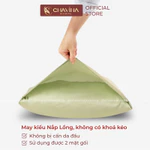 Bộ ga gối 3 món Lụa Tencel 60s Chavina Bedding size 1m2 đếm 2m2 bao gồm 1 drap và 2 vỏ gối nằm cao cấp — ảnh 6