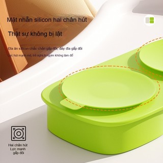 Youkebei Hộp Cơm Silicone Chia Ngăn 3 Ngăn – Đế Hút Chân Không, Thực Phẩm Cấp, An Toàn Lò Vi Sóng & Tủ Lạnh