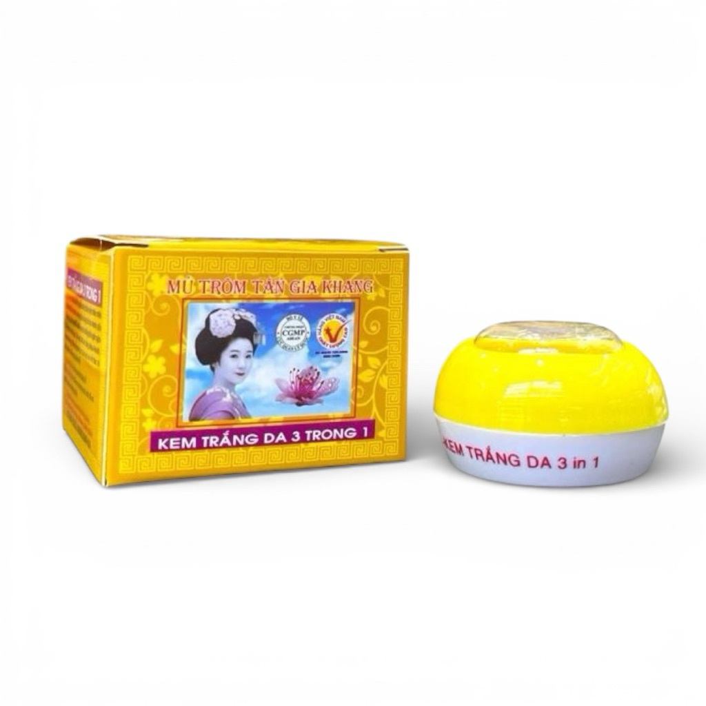 Bán Combo 3 Hộp Kem Mủ Trôm Tân Gia Khang trắng da 3 trong 1 5gram Chính Hãng