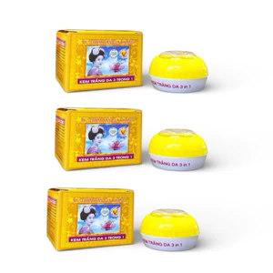 Bán Combo 3 Hộp Kem Mủ Trôm Tân Gia Khang trắng da 3 trong 1 5gram Chính Hãng