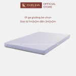Bộ ga gối 3 món Lụa Tencel 60s Chavina Bedding size 1m2 đếm 2m2 bao gồm 1 drap và 2 vỏ gối nằm cao cấp — ảnh 2