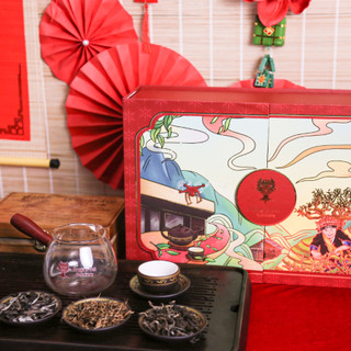Bộ Long Trà Ngự Lễ - Dragon Tea - Tinh Hoa Trà Viêt, Vẹn Toàn Lễ Nghi Tết - Bộ quà Tết cao cấp cho đối tác lãnh đạo