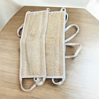 Đai Kỳ Lưng Xơ Mướp KB Ecolife Tẩy Tế Bào Chết Dưỡng Ẩm Massage Cơ Thể (2 mặt xơ)