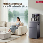 Cây nước nóng lạnh bàn trà cafe FUJIHOME TB241N-UV, máy nước uống bình âm, điều khiển từ xa menu chọn nhiệt độ đồ uống — ảnh 2