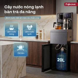 Cây nước bàn trà cao cấp Fujihome TB241N-UV, có ngăn khử khuẩn UV riêng biệt