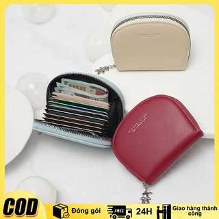 [🎁 TẶNG KÈM + FREESHIP] Ví cầm tay nhỏ gọn cho nữ nhiều ngăn thẻ nhiều màu tùy chọn túi đựng giấy tờ và thẻ