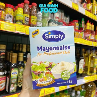 Sốt Mayonnaise Simply Chấm & Trộn đều ngon - 230g/ 1kg