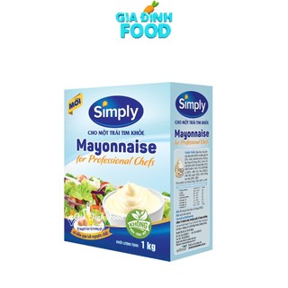 Sốt Mayonnaise Simply Chấm & Trộn đều ngon - 230g/ 1kg