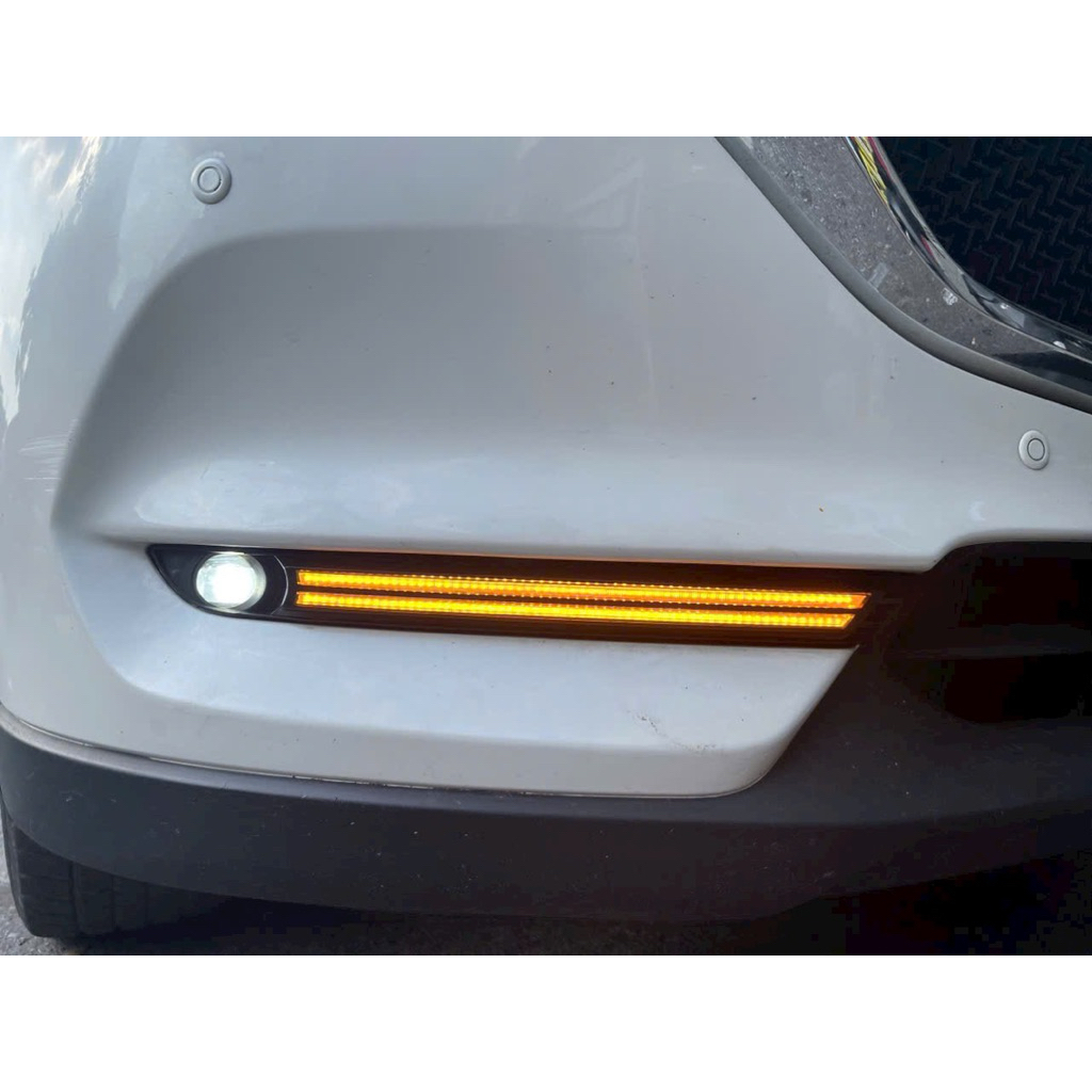 Led Mí Gầm Cx5 2018-2022 Lắp Zin , Kiểu 3 Chế Độ Màu Vàng , Xanh , Trắng