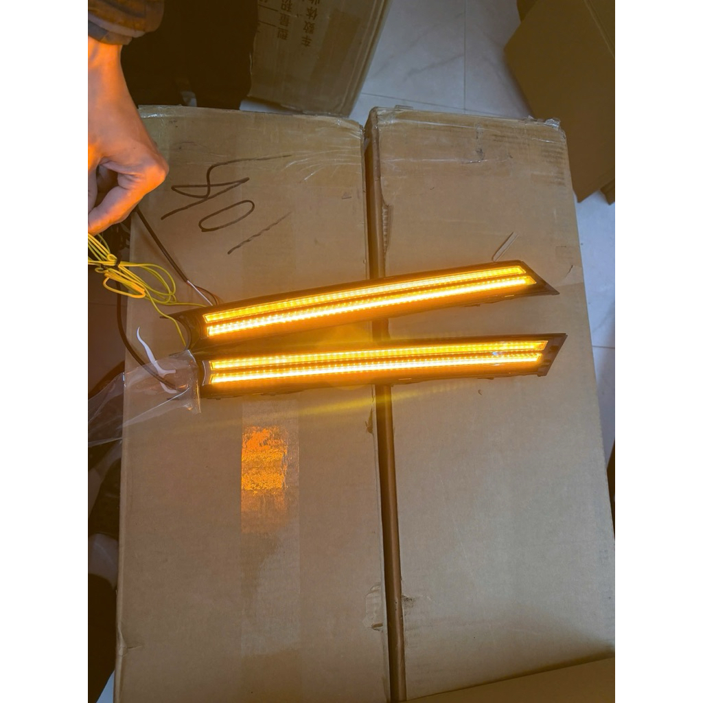 Led Mí Gầm Cx5 2018-2022 Lắp Zin , Kiểu 3 Chế Độ Màu Vàng , Xanh , Trắng