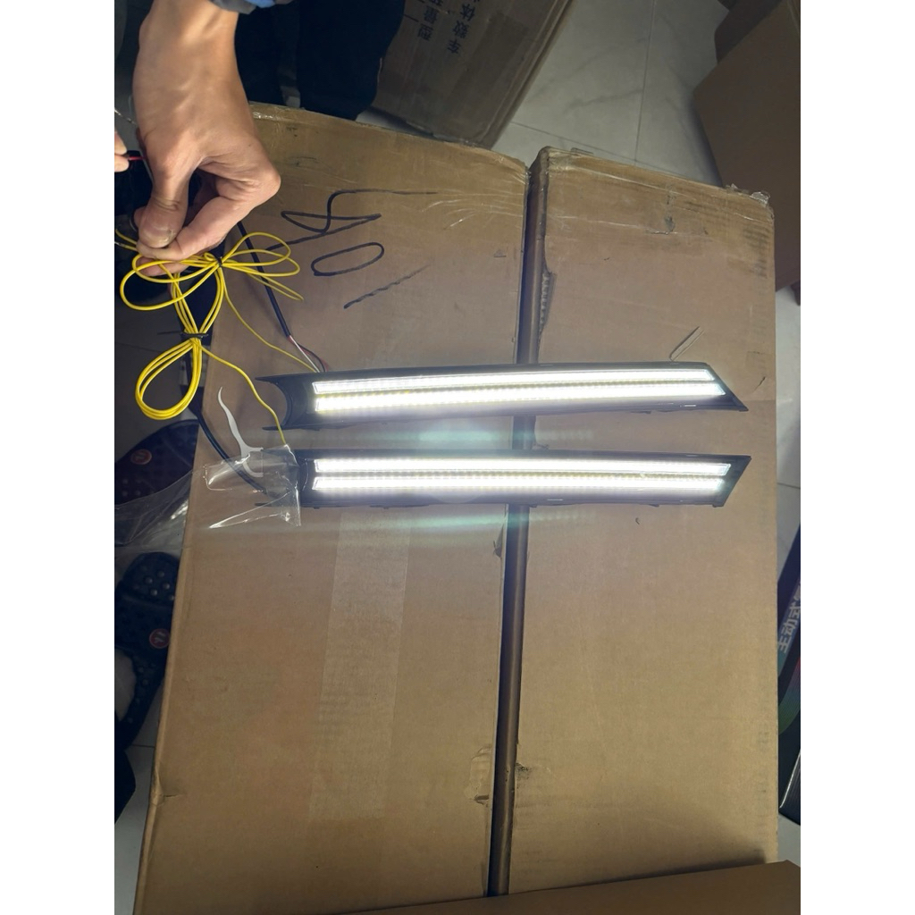 Led Mí Gầm Cx5 2018-2022 Lắp Zin , Kiểu 3 Chế Độ Màu Vàng , Xanh , Trắng
