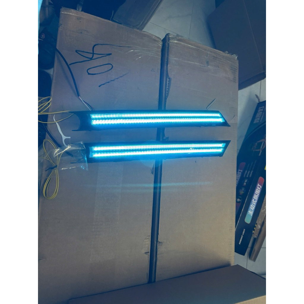 Led Mí Gầm Cx5 2018-2022 Lắp Zin , Kiểu 3 Chế Độ Màu Vàng , Xanh , Trắng