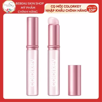 Cọ Môi Silicone Colorkey Tán Son Bùn Hiệu Quả Có Nắp Đậy - Bebeau