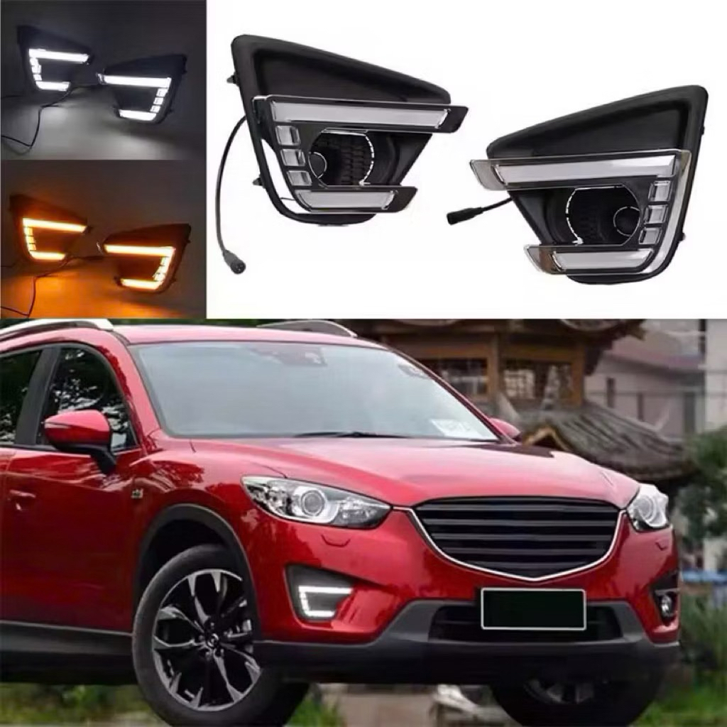 Led Mí Gầm CX5 2013-2107 Kiểu 2 Chế Độ , Lắp Zin Theo Xe