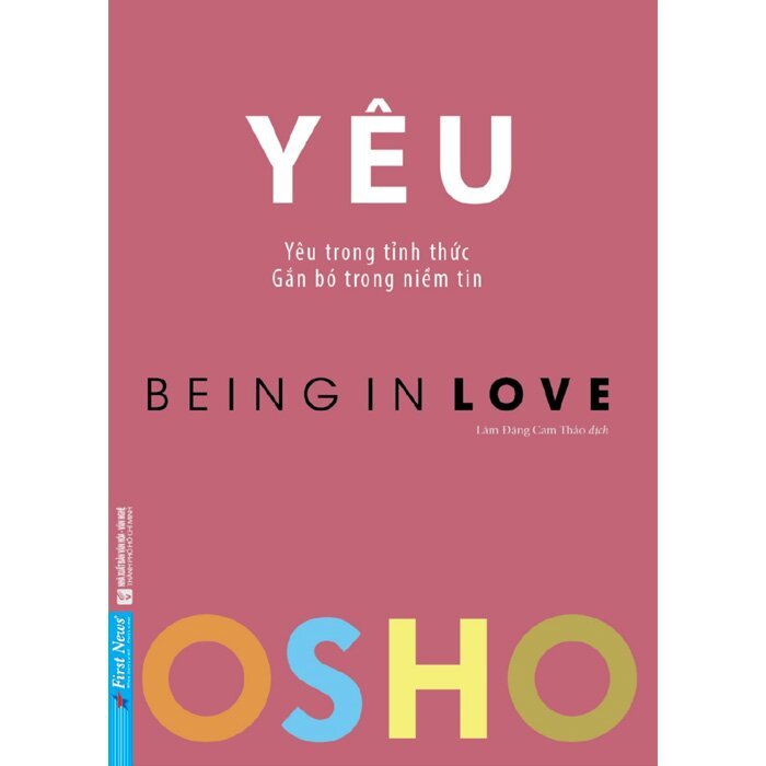 Sách OSHO - Yêu + Hiểu + Cảm Xúc (Lẻ tùy chọn)