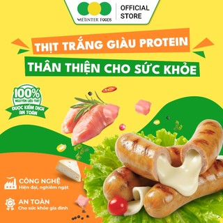 Xúc Xích Ức Gà Nhân Phô Mai Dẻo S2 Vietinter Foods