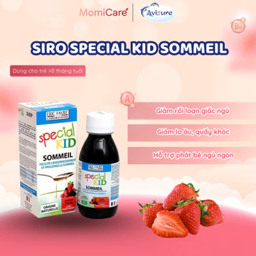 Siro ngủ ngon cho bé, hỗ trợ giảm rối loạn giấc ngủ ở trẻ - Siro Special Kid Sommeil - 125ml