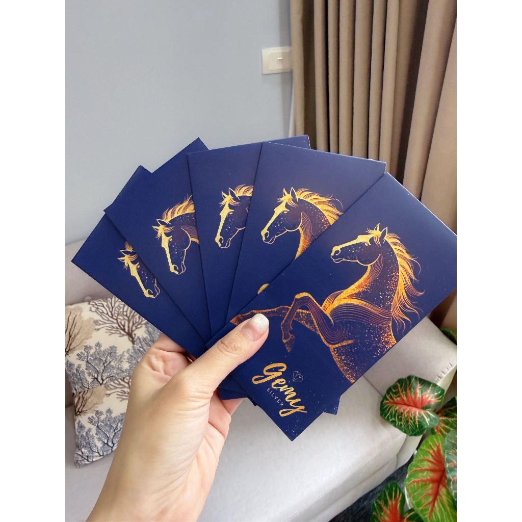 Set lì xì năm mới Tết Nguyên Đán Bính Ngọ 2026 Gemy (mới)
