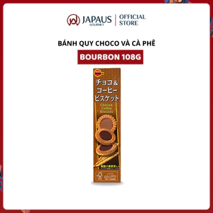Bánh Quy Bourbon Choco Và Cà phê 108g Nhật Bản JAPAUS GOURMET