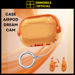 Vỏ Ốp Case AirPods Dream – Khóa An Toàn, Chống Rơi Nắp, Nhiều Màu Thời Trang